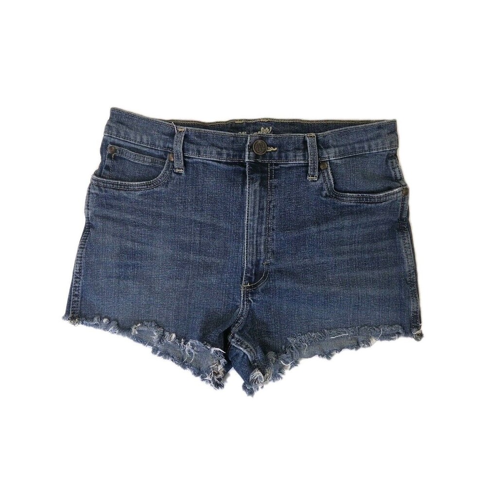 Wrangler Cut Off Shorts Denim Women's Size 9 Average 1011MWHBB 75 Years